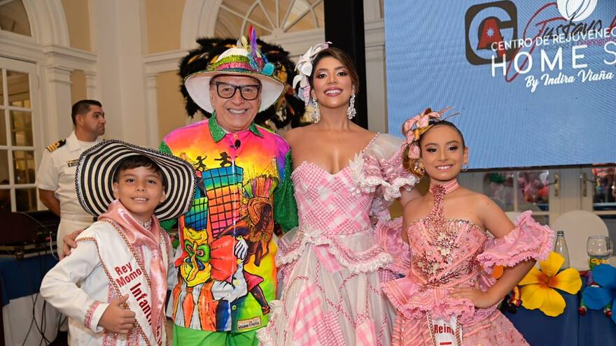 Natalya Ruíz y Jairo Martínez, nuevos reyes del Carnaval de la 44