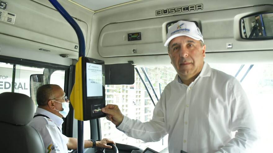 Mintransporte habló desde Barranquilla sobr el parque automotor de Transmetro