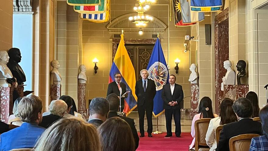 Luis Ernesto Vargas asume como embajador de Colombia ante la OEA