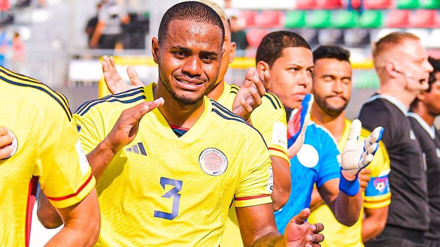 Debut histórico y derrota de Colombia ante Japón en Mundial de Fútbol Playa