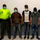 Policía captura a cinco presuntos ladrones por robar mercancía de una bodega