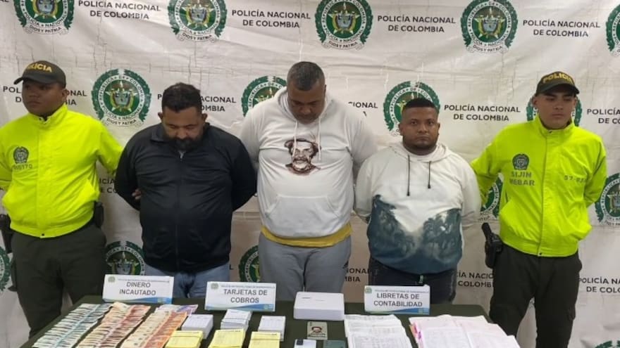 Barranquilla: Policía desarticula a ‘los Ventajosos’, banda dedicada al ‘cobradiario’ en el sur de la ciudad