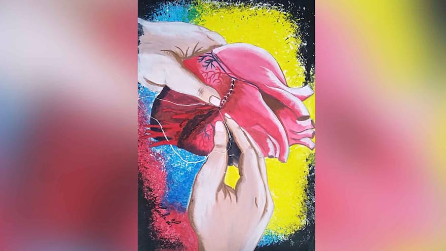 La flor que emergió en la guerrilla