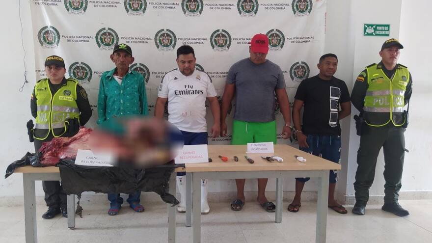 Capturan a presuntos ladrones de ganado en una zona indígena de Manaure