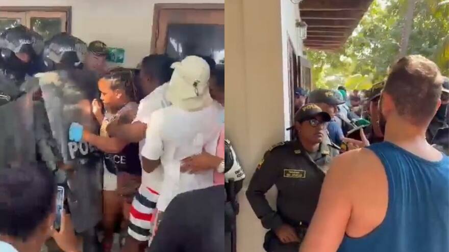 Denuncian violento desalojo de predios en Islas del Rosario