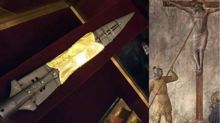 El Vaticano exhibe la lanza de Longino, reliquia de la crucifixión de Cristo