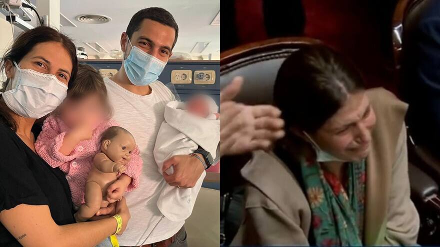 Congresista fue ovacionada por ir a sesión pese al fallecimiento de su bebé