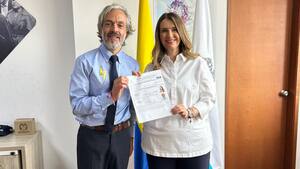 Paloma Valencia oficializó su inscripción como candidata a las presidenciales junto a su fórmula Juan Daniel Oviedo