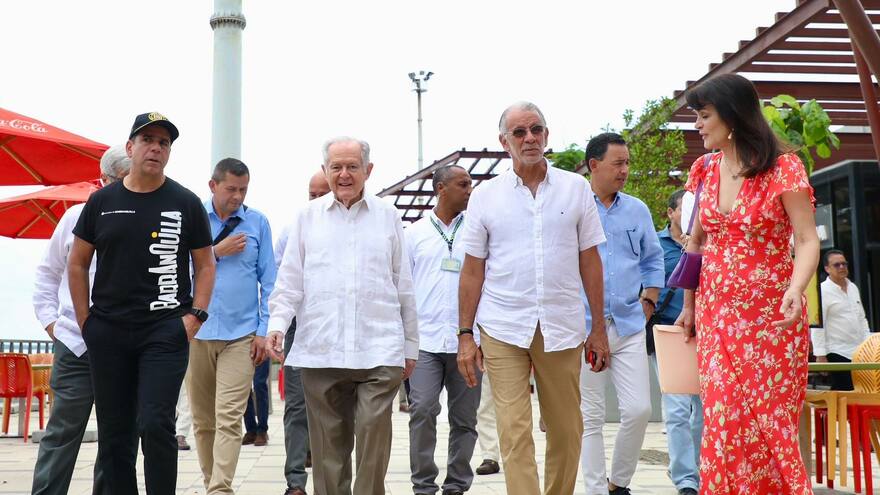 Es un honor recibir a Luis Carlos Sarmiento Angulo en el Malecón: Char