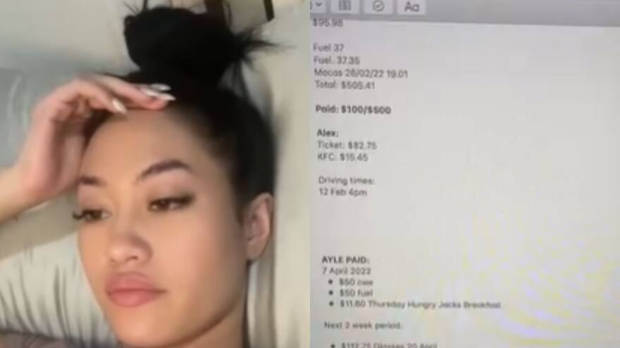 Tiktok: Joven contó que su exnovio le envió un documento cobrándole todos los gastos de la relación