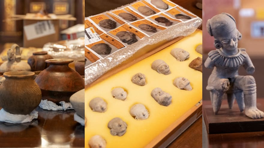 Colombia recupera 274 piezas de su patrimonio arqueológico