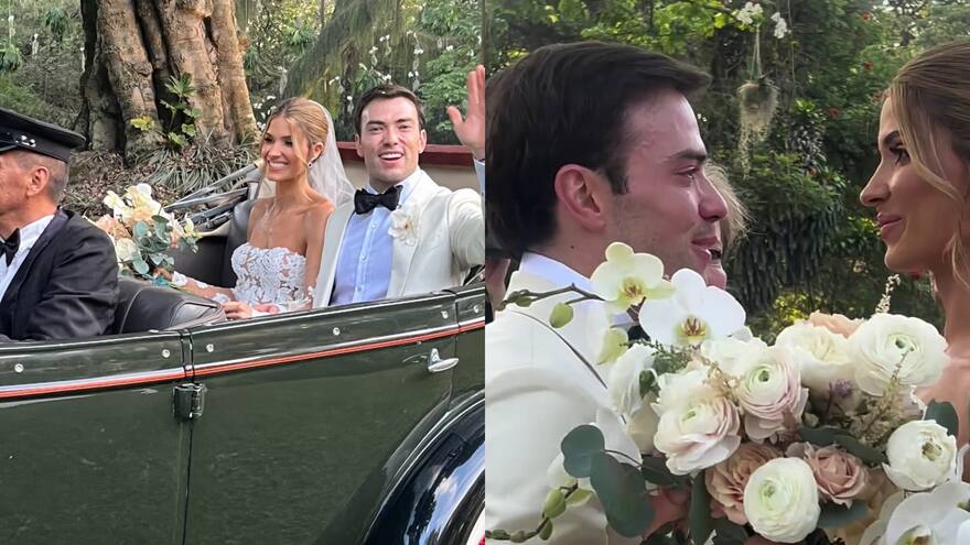 Matrimonio de Gabriela Tafur y Esteban Santos este sábado 7 de septiembre: estas son las imágenes de la ceremonia