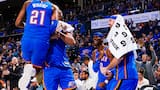 Los Thunder y los Pistons no aflojan, los Knicks se ensañan con los Nets