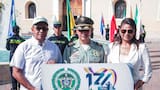 Las autoridades de Sucre acompañaron la celebración de los 134 años de la Policía Nacional