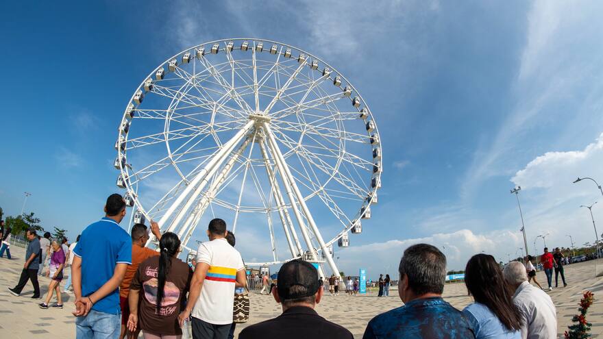 En diciembre, el Malecón recibió a más de un millón de visitantes