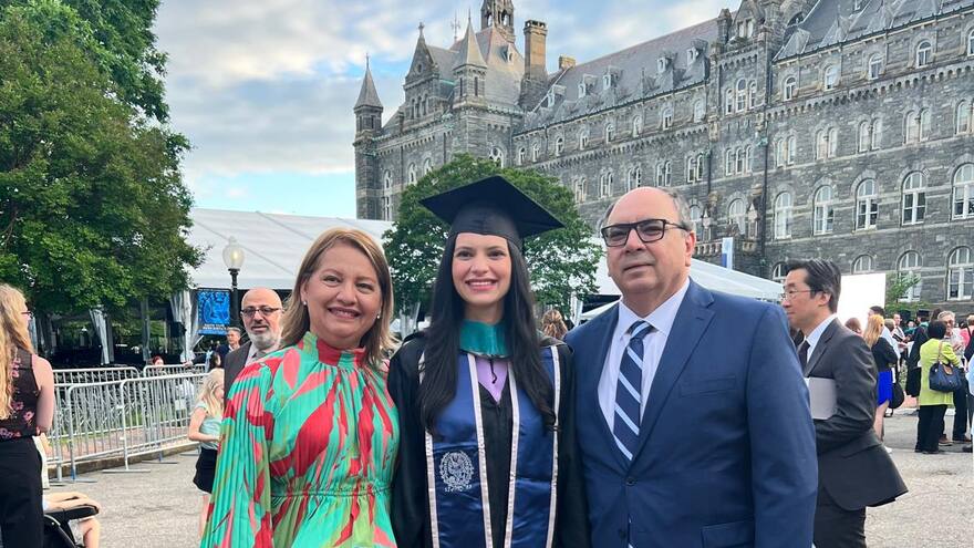 Grado de Magister de Tatiana Dangond