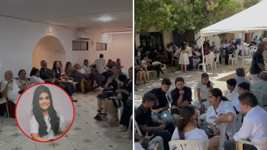 Entre dolor y homenajes despidieron a Daniela Zuleta en La Paz, Cesar