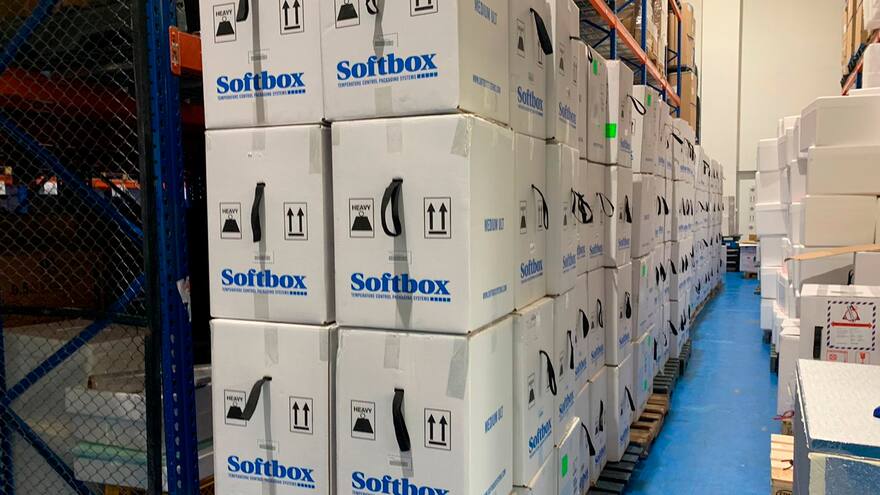 Llegada de vacunas: segundo lote de Pfizer llegó a Colombia