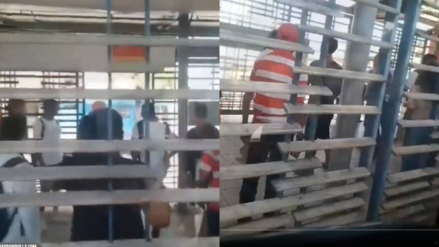 Supervisor de Transmetro fue agredido por usuarios