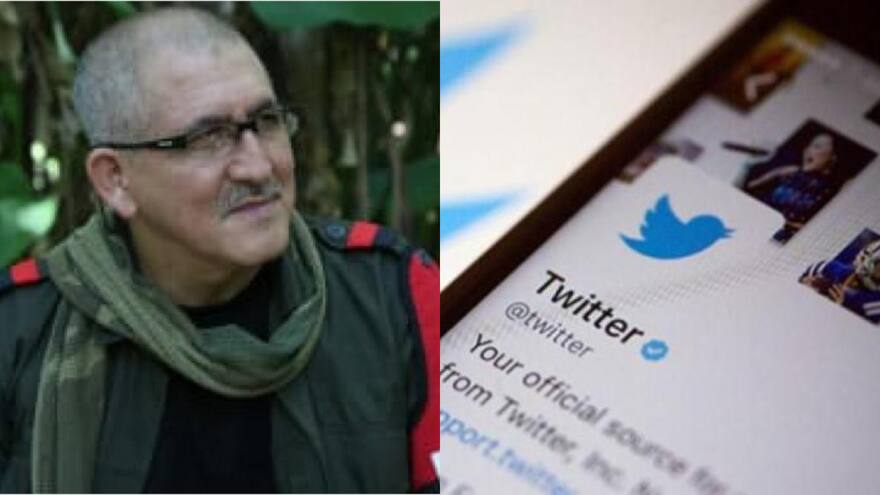 Suspenden la cuenta de Twitter de ‘Antonio García’, jefe del Eln