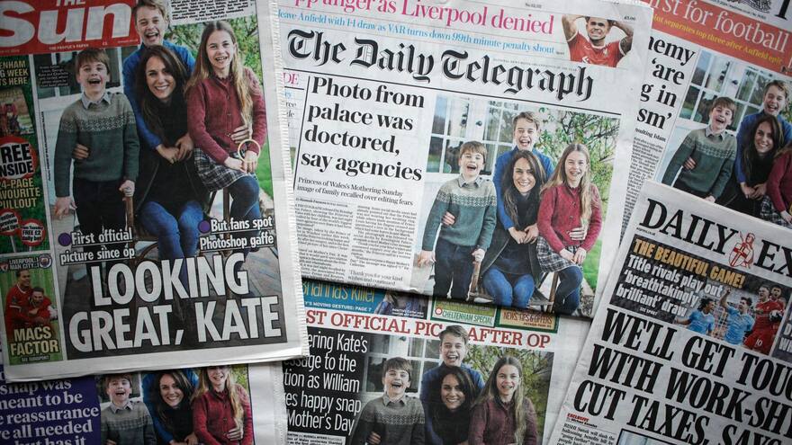La princesa de Gales pide 'disculpas' por la confusión tras reconocer que retocó la foto