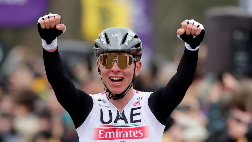 Pogacar ganó el Tour de Flandes y ya suma diez triunfos en 2023