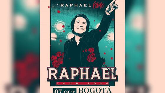 Raphael regresa triunfante a Bogotá con un concierto inolvidable en el Movistar Arena