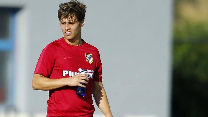 Andrés Solano, el samario que podría debutar este sábado con el Atlético de Madrid