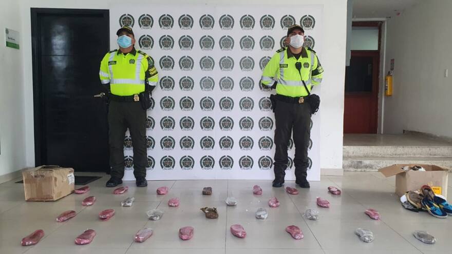 Incautan en Barranquilla nuevo alijo de ‘narcozapatos’ provenientes de Cali