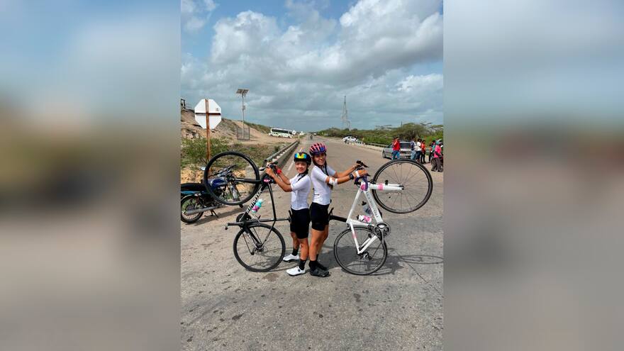 En bicicleta desde Santander a La Guajira por una noble causa