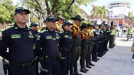 ‘Plan Navidad’: despliegan 1.400 policías en el Atlántico para garantizar seguridad en las festividades