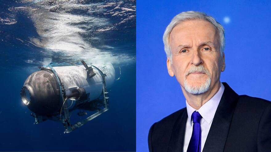Tragedia del OceanGate: James Cameron calificó de 'surrealista' las similitudes entre el Titanic y el sumergible Titán
