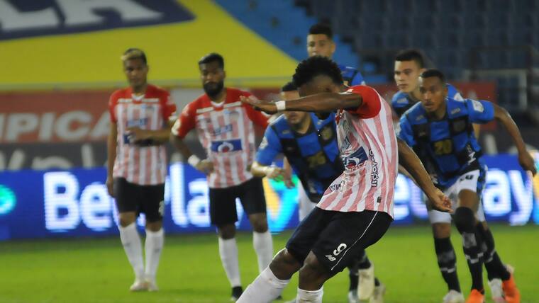 Atletico Junior vs Boyaca Chico, 15-11-2020. LBP_2020
Liga BetPlay DIMAYOR I 2020 / BetPlay DIMAYOR League I 2020