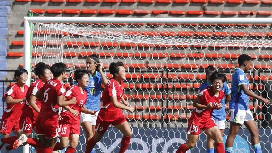 Corea del Norte elimina a Brasil en el Mundial Femenino Sub-20