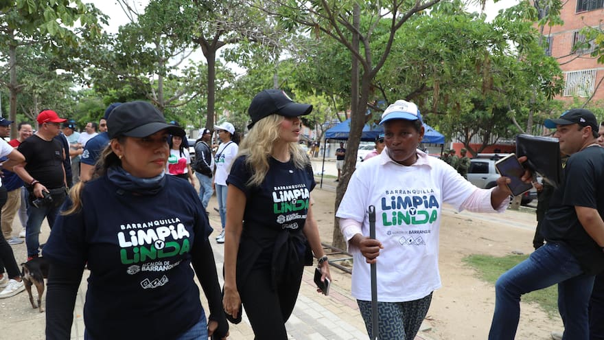 Recuperan con jornada de limpieza y adecuación bulevar de Las Gardenias