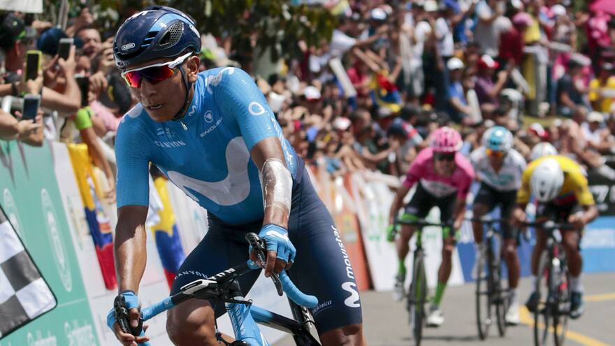 Nairo, por el título en Manizales