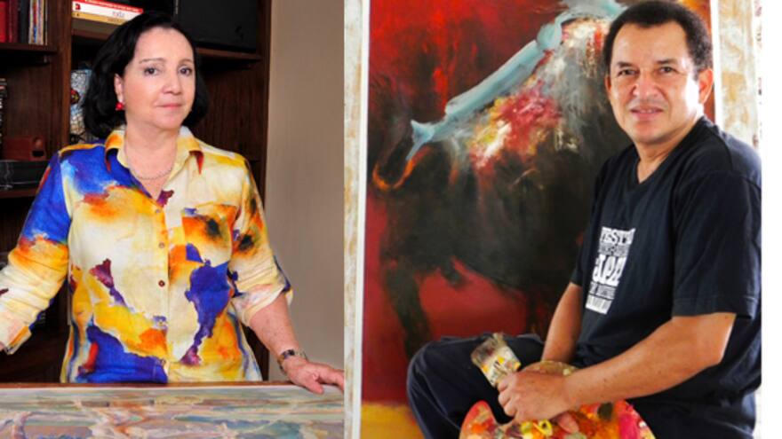 Acuarelistas samarios en bienal mexicana