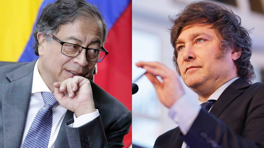 Petro arremete contra Javier Milei y lo compara con Hitler