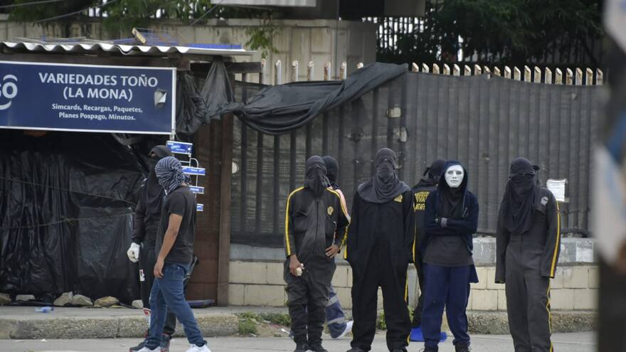 Encapuchados se toman la sede norte de la Universidad del Atlántico