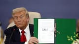 Trump advierte a Hamás que serán “erradicados” si rompen alto el fuego con Israel en Gaza