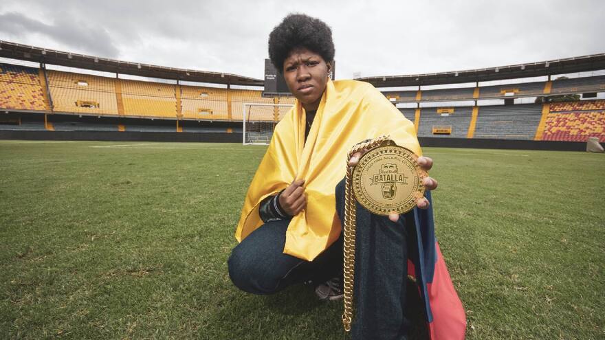 Marithea: la mujer que le ganó a los gallos del rap