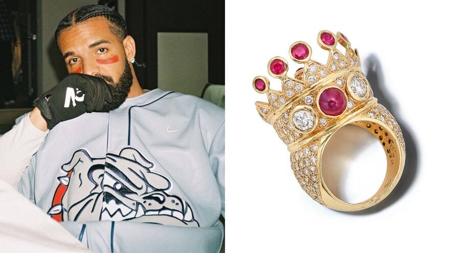 Drake compra el anillo de Tupac Shakur vendido por 1 millón