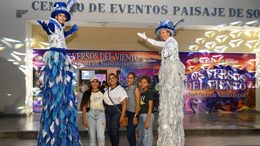 Valledupar tendrá espectáculo navideño ‘Los versos del viento’