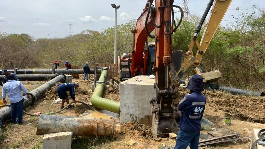 Municipios costeros en Atlántico sin agua por fuga en Sibarco