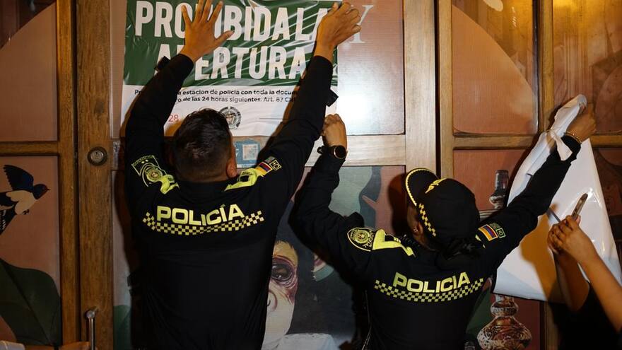 Cierran tres nuevos locales en Cartagena por incumplir medidas de seguridad