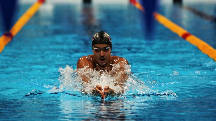 Jorge Murillo fue eliminado de los 100 metros pecho en los Juegos Olímpicos de Tokio