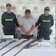 Capturan a un hombre en Maicao con cuatro armas de fuego ilegales