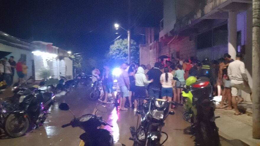 Mataron a alias El Paja en La Gloria, Cesar