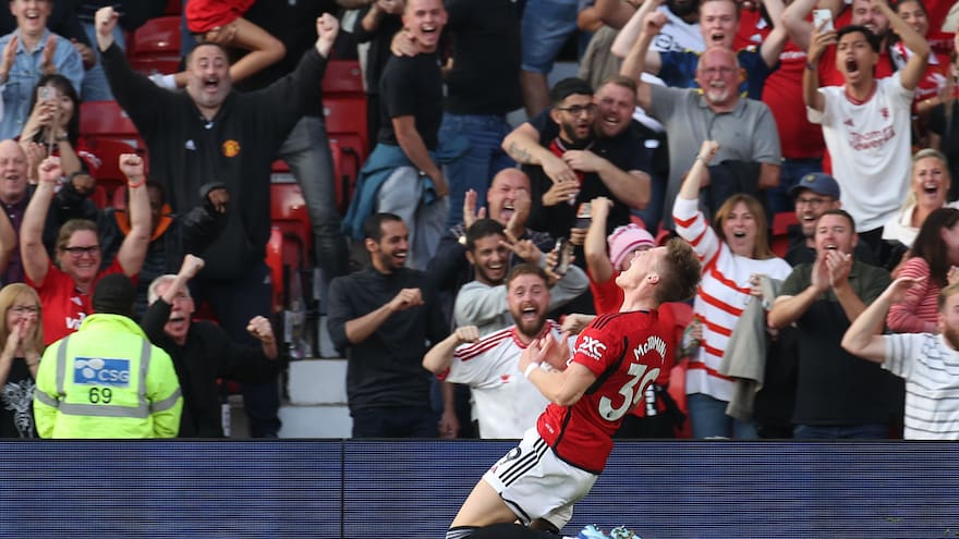 Manchester United 2, Bredtford 1: McTominay recupera el ‘Fergie Time’