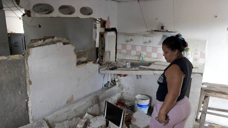 Evacuadas siete casas en el barrio El Silencio por inestabilidad del terreno